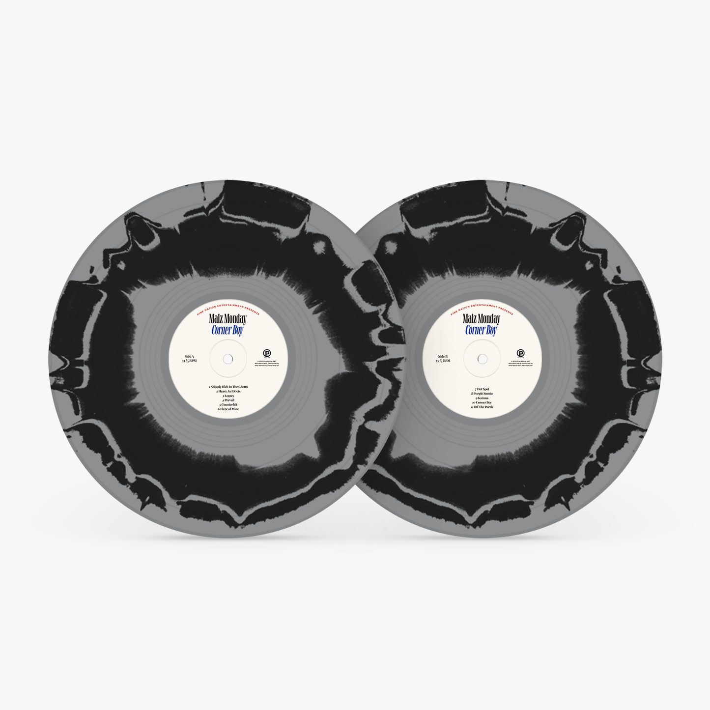 CORNER BOY - (SIGNED - LP - GRAY/BLACK VINYL 180G)