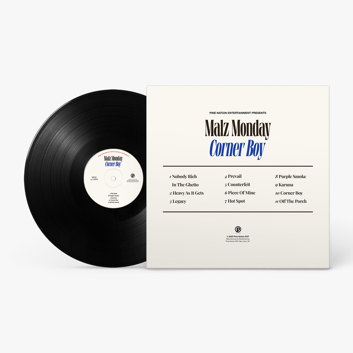 CORNER BOY (LP - BLACK VINYL, 180G)