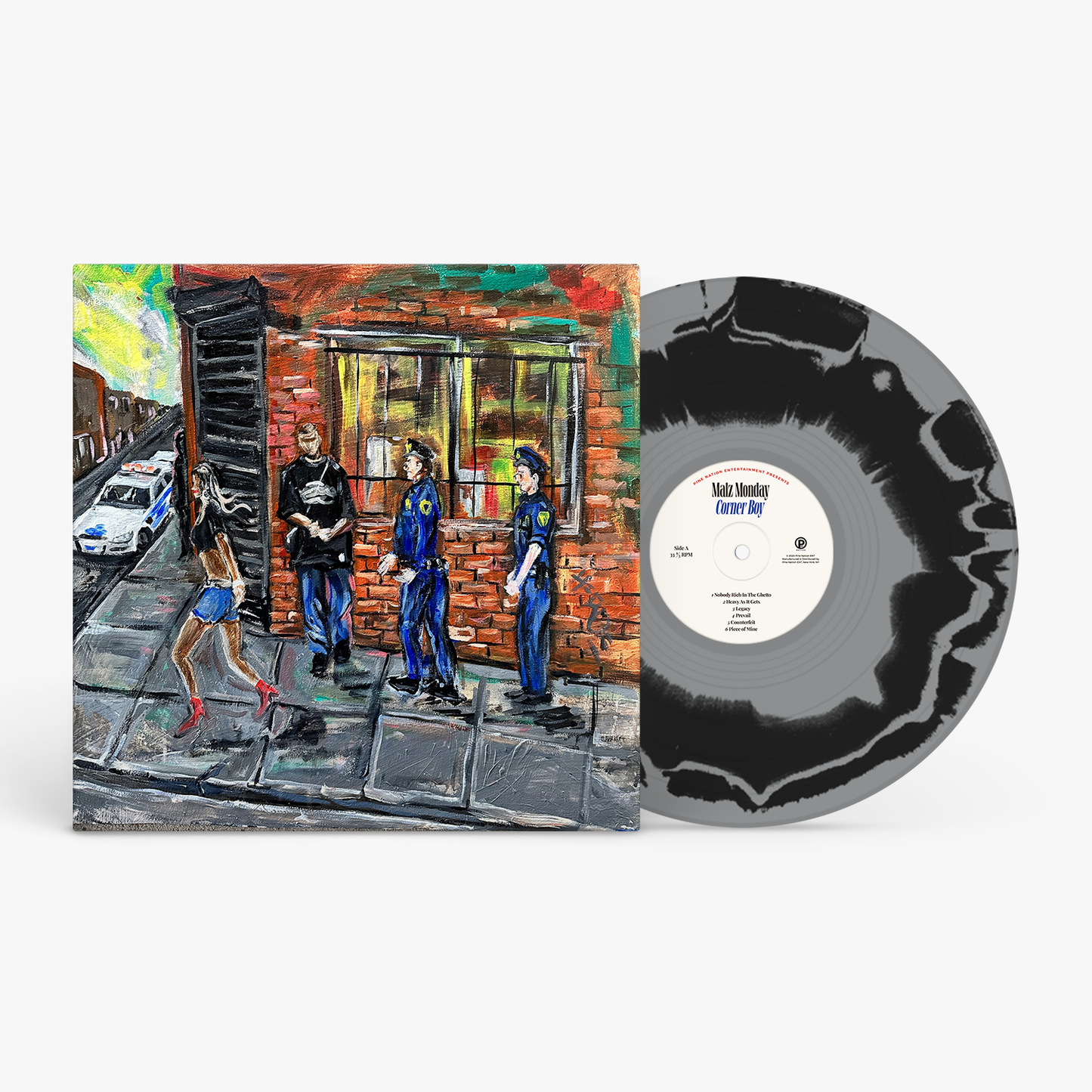 CORNER BOY - (SIGNED - LP - GRAY/BLACK VINYL 180G)